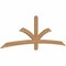 Ekena Millwork Davenport Timber Gable Bracket, Western Red Cedar, 84"W x 28"H x 1 1/2"D x 3 1/2"F, 8/12 Pitch GBW084X28X0204DAV00SWR - alternate 5